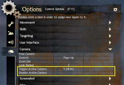 guild wars 2 action camera|How to Enable GW2 Action Camera .